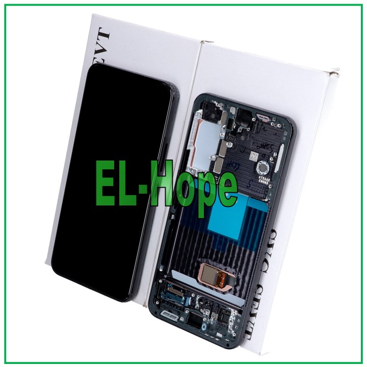 LCD DISPLAY + ORIGINAL FRAME SAMSUNG GALAXY S22 2022 SM-S901 TOUCH SCREEN BLACK