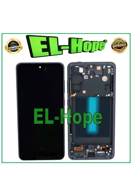 OLED LCD DISPLAY + FRAME FOR SAMSUNG GALAXY S21 FE SM-G990B TOUCH SCREEN BLACK