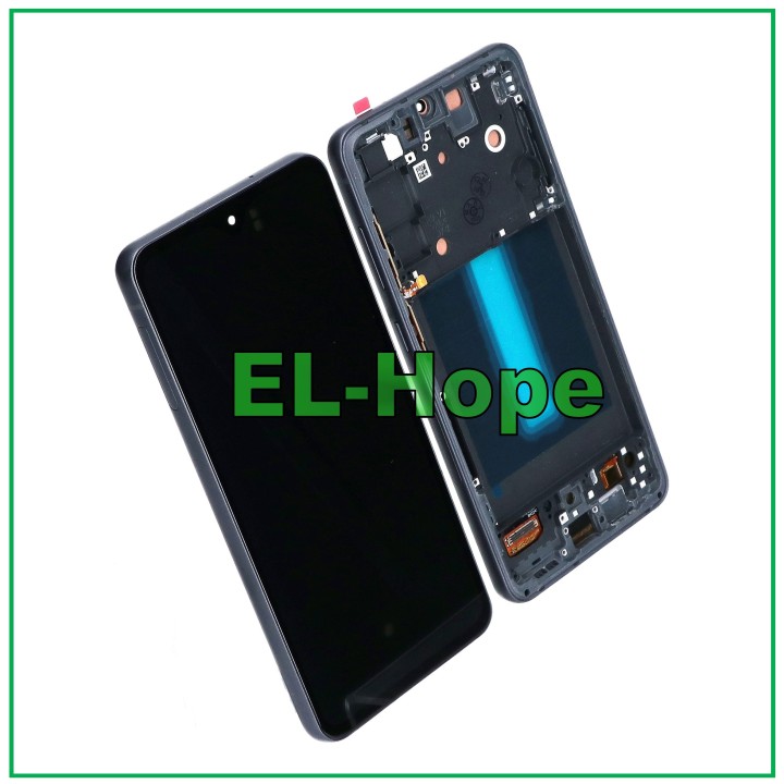 OLED LCD DISPLAY + FRAME FOR SAMSUNG GALAXY S21 FE SM-G990B TOUCH SCREEN BLACK