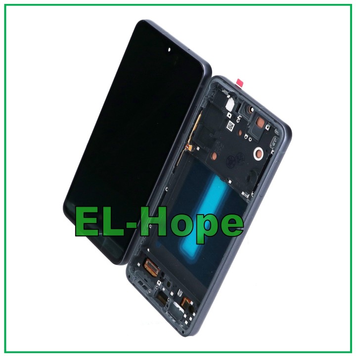 OLED LCD DISPLAY + FRAME FOR SAMSUNG GALAXY S21 FE SM-G990B TOUCH SCREEN BLACK