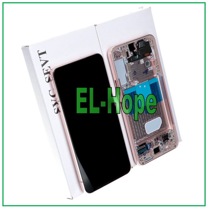 ORIGINAL DISPLAY SAMSUNG S22 2022 SM-S901 TOUCH ROSE GOLD PINK GOLD GH82-27520D