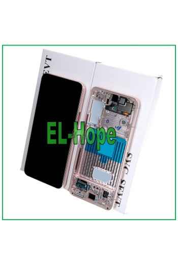 ORIGINAL LCD DISPLAY SAMSUNG GALAXY S22 2022 SM-S901 TOUCH ROSE GOLD / PINK GOLD