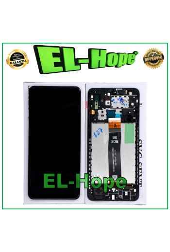 ORIGINAL LCD DISPLAY + FRAME SAMSUNG GALAXY A02 SM-A022 TOUCH SCREEN BLACK GLASS