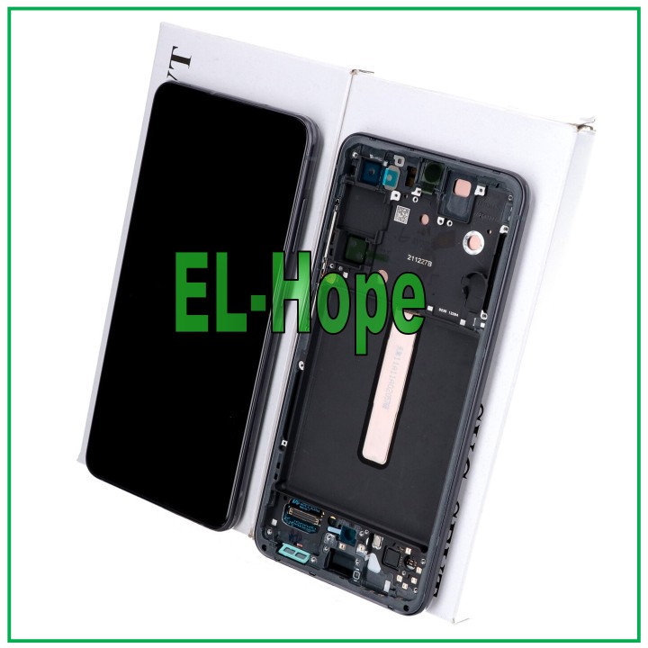 DISPLAY FRAME ORIGINAL RENEWED SAMSUNG S21 FE SM-G990 TOUCH GRAY GH82-26420A