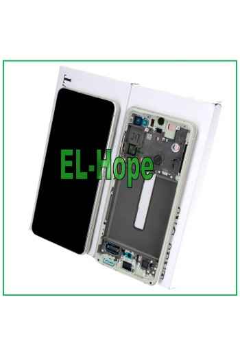 ORIGINAL FRAME LCD DISPLAY SAMSUNG GALAXY S21 FE SM-G990 TOUCH GREEN GREEN