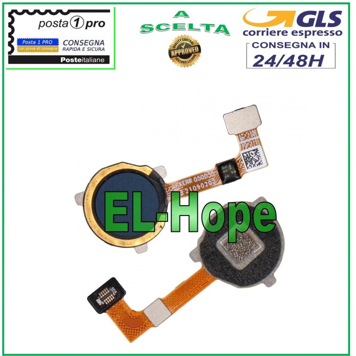 FLAT FINGERPRINT KEY OPPO A53 2020 A53S CPH2127 CPH2135 BLACK