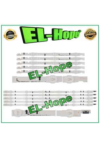 KIT 10 LED BARS FOR 40 SAMSUNG TV LB126 D4GE-400DCA-R2 - LB127 D4GE-400DCB-R2
