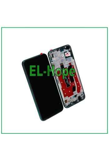 LCD DISPLAY FRAME FOR HUAWEI P40 LITE JNY-L21A JNY-LX1 TOUCH SCREEN GREEN GLASS