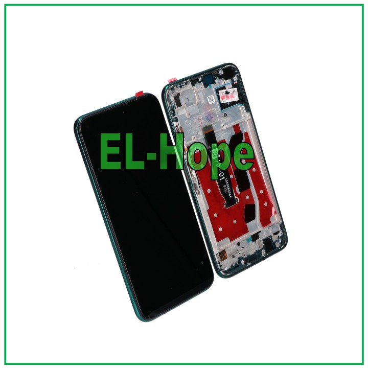 LCD DISPLAY FRAME FOR HUAWEI P40 LITE JNY-L21A JNY-LX1 TOUCH SCREEN GREEN GLASS