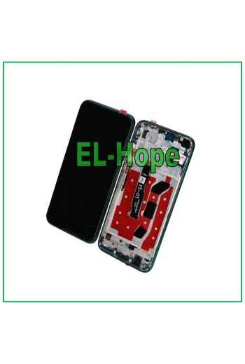 LCD DISPLAY FRAME FOR HUAWEI P40 LITE JNY-L21A JNY-LX1 TOUCH SCREEN GREEN GLASS