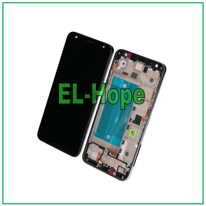 LCD TOUCH DISPLAY + FRAME FOR LG K40 LMX420EMW GLASS SCREEN MONITOR SILVER