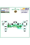 FLAT FLEX KEYBOARD CIRCUIT SA1Q160A FOR PLAYSTATION 3 PS3 JOYSTICK CONTROLLER