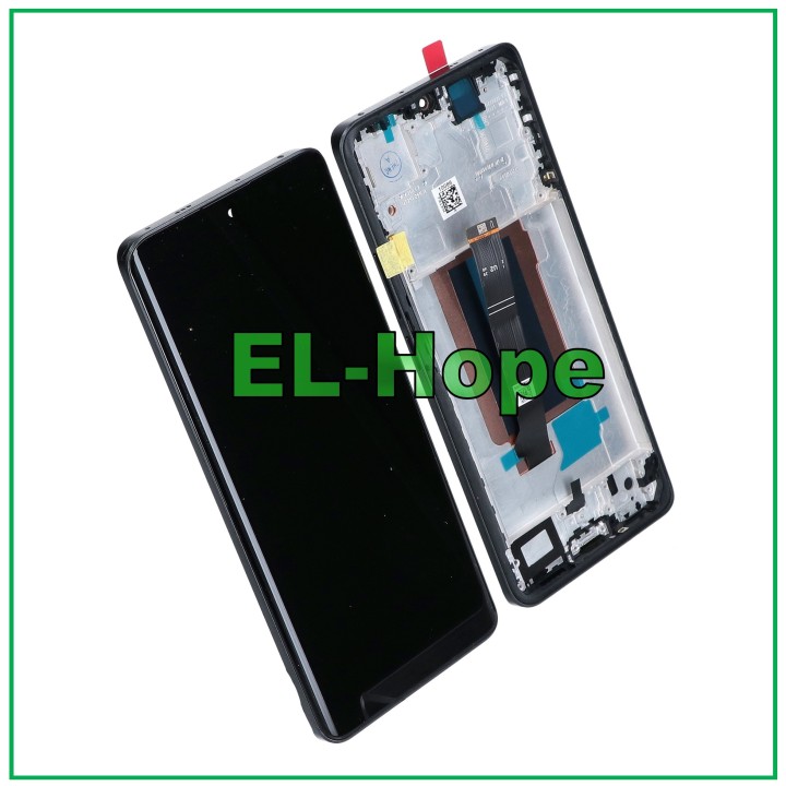 OLED TOUCH DISPLAY FOR XIAOMI REDMI NOTE 13 PRO+ PLUS 23090RA98C IG FRAME BLACK