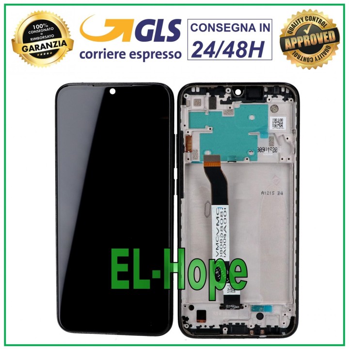 LCD DISPLAY + FRAME FOR XIAOMI REDMI NOTE 8 M1908C3JG M1908C3JE M1908C3JH TOUCH
