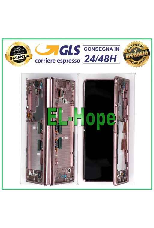 100% ORIGINAL LCD DISPLAY SAMSUNG GALAXY Z FOLD 2 5G 2020 SM-F916 TOUCH BROWN