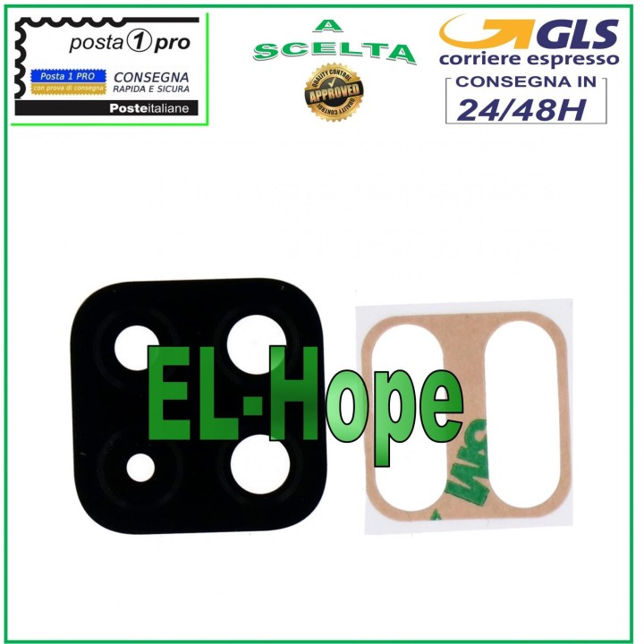 CAMERA LENS GLASS REAR CAMERA SAMSUNG GALAXY A22 5G SM A226 BLACK