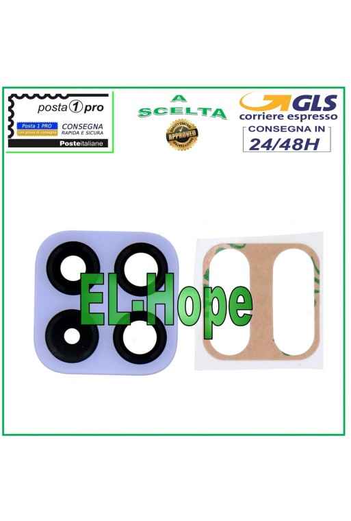 CAMERA LENS GLASS REAR CAMERA SAMSUNG GALAXY A22 5G SM A226 PURPLE