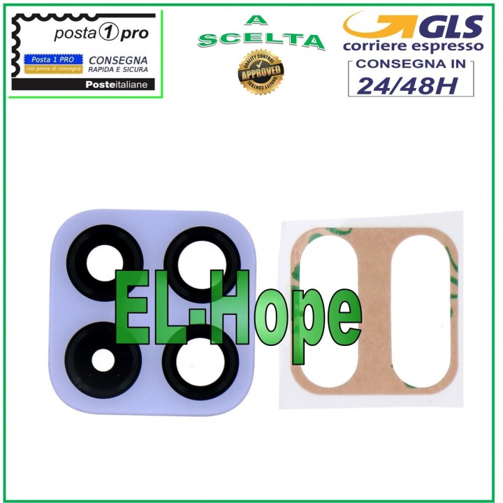 CAMERA LENS GLASS REAR CAMERA SAMSUNG GALAXY A22 5G SM A226 PURPLE
