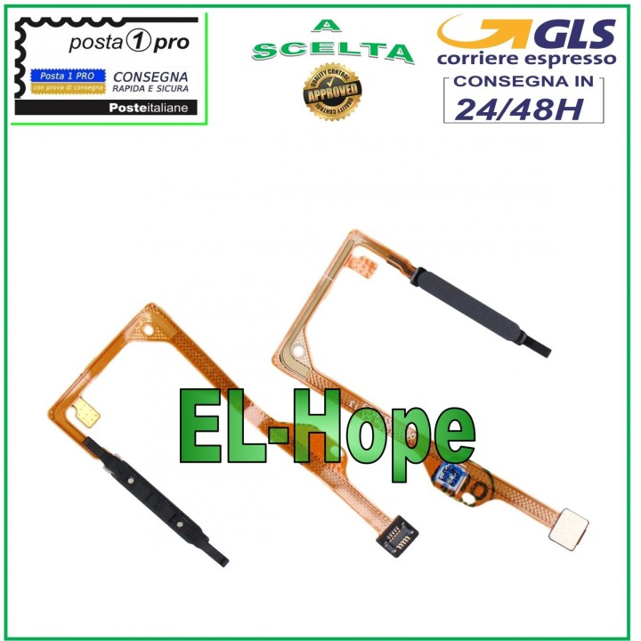 FLAT FLEX FINGERPRINT KEY HUAWEI P SMART 2021 PPA-LX2 BLACK