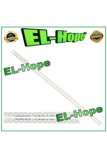 KIT OF 2 64 LED STRIP BARS FOR SHARP TV 2012SSP40A E5500 REV0 40PFL5527K 40PFL5507