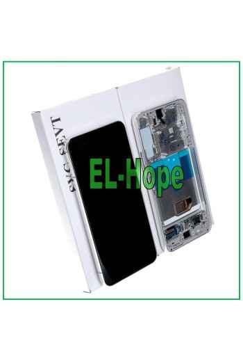 ORIGINAL LCD DISPLAY SAMSUNG GALAXY S22 2022 SM-S901 TOUCH WHITE - CREAM WHITE