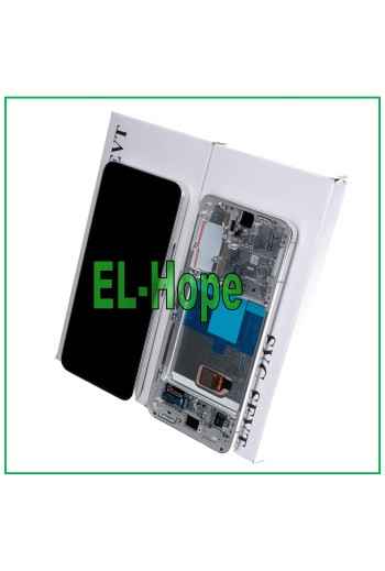 ORIGINAL LCD DISPLAY SAMSUNG GALAXY S22 2022 SM-S901 TOUCH WHITE - CREAM WHITE
