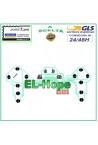 FLAT FLEX KEYBOARD CIRCUIT SA1Q135A FOR PLAYSTATION 3 PS3 JOYSTICK CONTROLLER