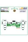 FLAT FLEX KEYBOARD CIRCUIT SA1Q194A FOR PLAYSTATION 3 PS3 JOYSTICK CONTROLLER