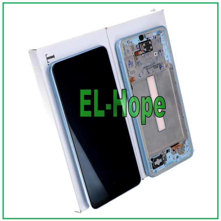 ORIGINAL FRAME LCD DISPLAY SAMSUNG A33 5G SM-A336F A336B TOUCH BLUE GH82-28143C
