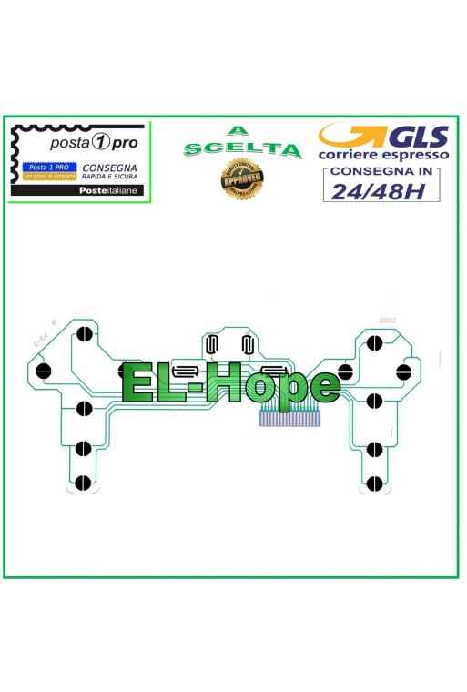 FLAT FLEX KEYBOARD CIRCUIT FOR PLAYSTATION 3 PS3-3 ZQDZ JOYSTICK CONTROLLER