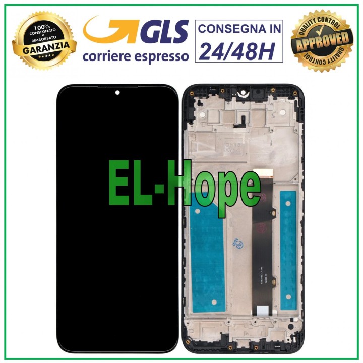 LCD DISPLAY + FRAME FOR LG K41S LM-K410EMW LMK410 TOUCH SCREEN BLACK GLASS