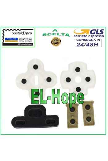 SET OF INTERNAL RUBBER BUTTONS FOR PS3 PLAYSTATION 3 CONTROLLER RUBBER JOYPAD
