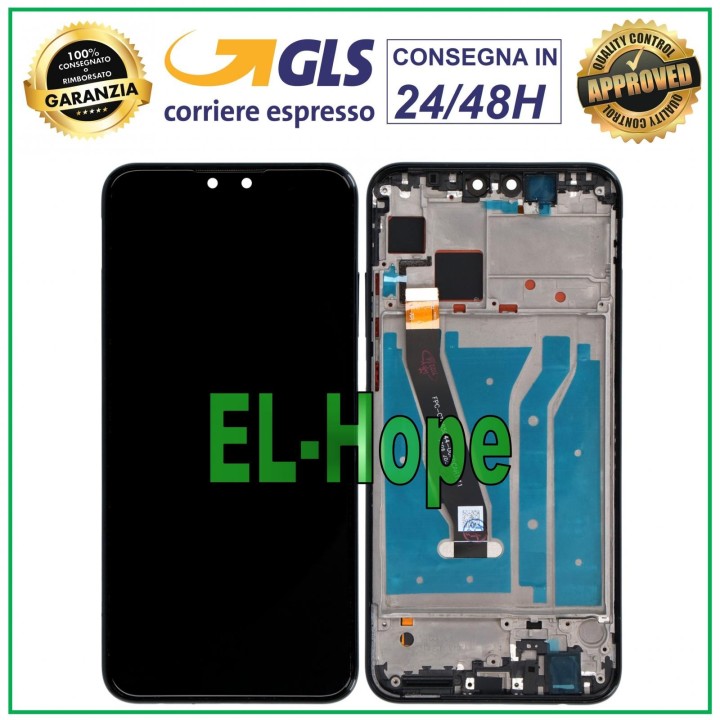 LCD DISPLAY FRAME FOR HUAWEI Y9 2019 JKM-TL00 JKM-AL00 JKM-LX1 TOUCH SCREEN