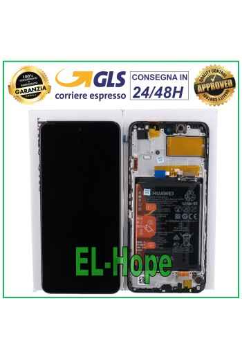 TOUCH DISPLAY + ORIGINAL LCD HUAWEI P SMART 2021 PPA-LX2 / HONOR 10X LITE BLACK