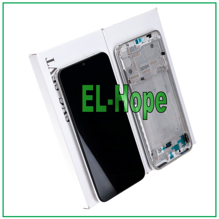 ORIGINAL LCD DISPLAY + FRAME XIAOMI MI A3 M1906F9 / Mi CC9E TOUCH SILVER WHITE