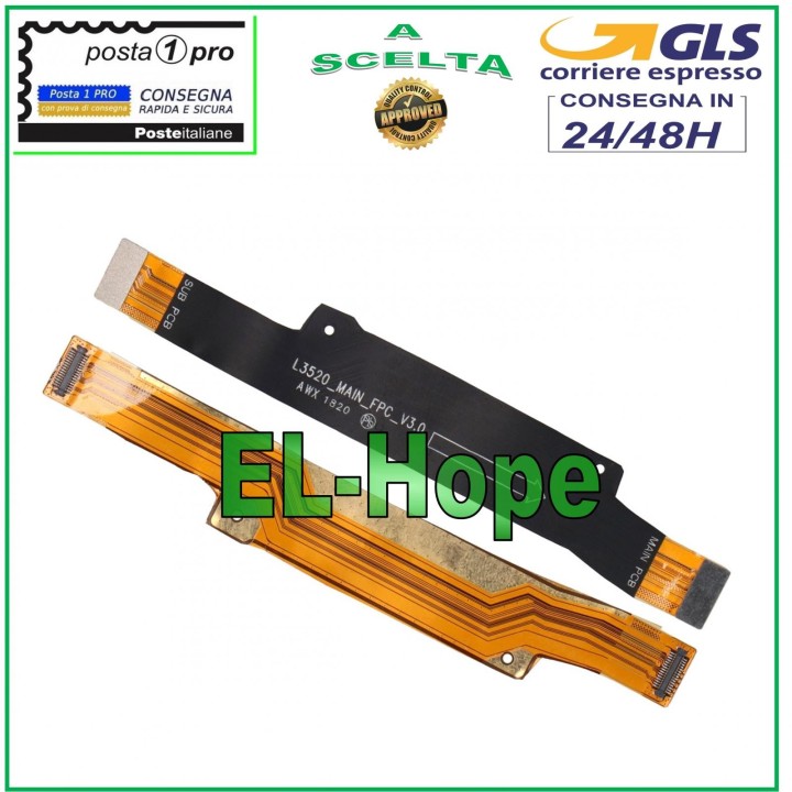 FLAT FLEX MOTHERBOARD CONNECTION LCD DISPLAY MOTOROLA MOTO ONE MACRO XT2016