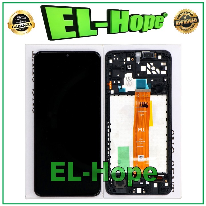 TOUCH FRAME LCD DISPLAY ORIGINAL SAMSUNG A04S 2022 SM-A047F FLAT TM GH82-29806A