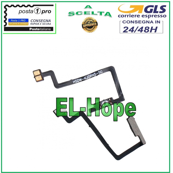 FLAT FLEX POWER ON OFF KEY FOR OPPO FIND X3 LITE CPH2145 / RENO5 5G