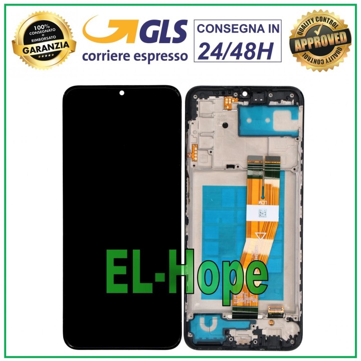 LCD DISPLAY + FRAME FOR SAMSUNG GALAXY A03S SM-A037G TOUCH SCREEN GLASS SCREEN