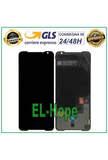 LCD OLED TOUCH SCREEN DISPLAY FOR ASUS ROG PHONE 2 II ZS660KL BLACK GLASS SCREEN