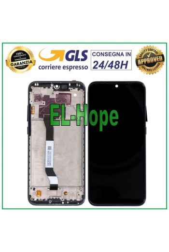 LCD DISPLAY + FRAME FOR XIAOMI REDMI NOTE 8T M1908C3XG TOUCH SCREEN BLACK SCREEN
