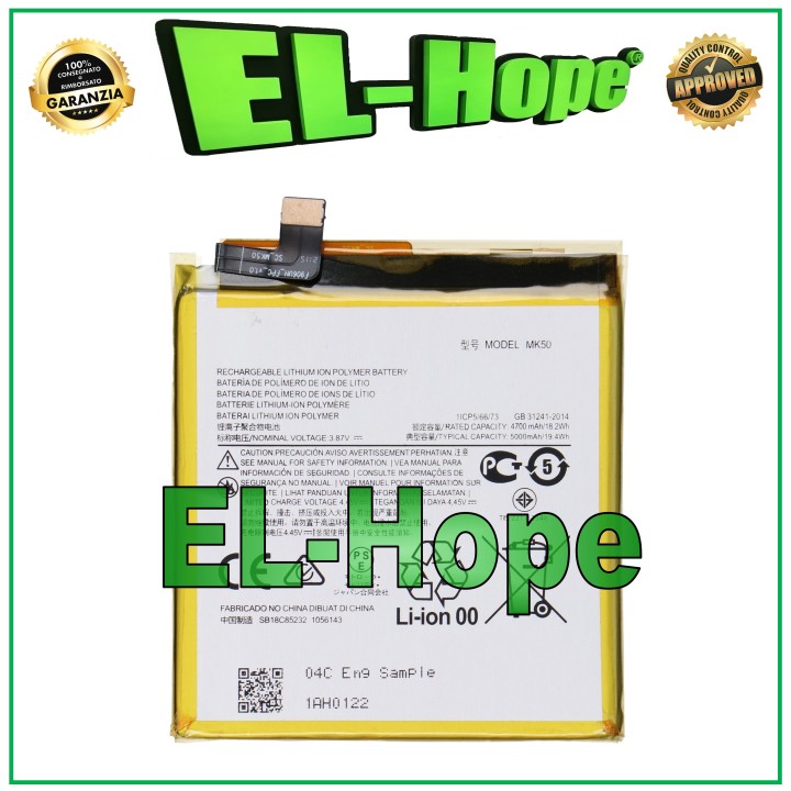 BATTERY MK50 FOR MOTOROLA MOTO G 5G XT-2113 XT2113 5000 mAh EQUAL TO ORIGINAL