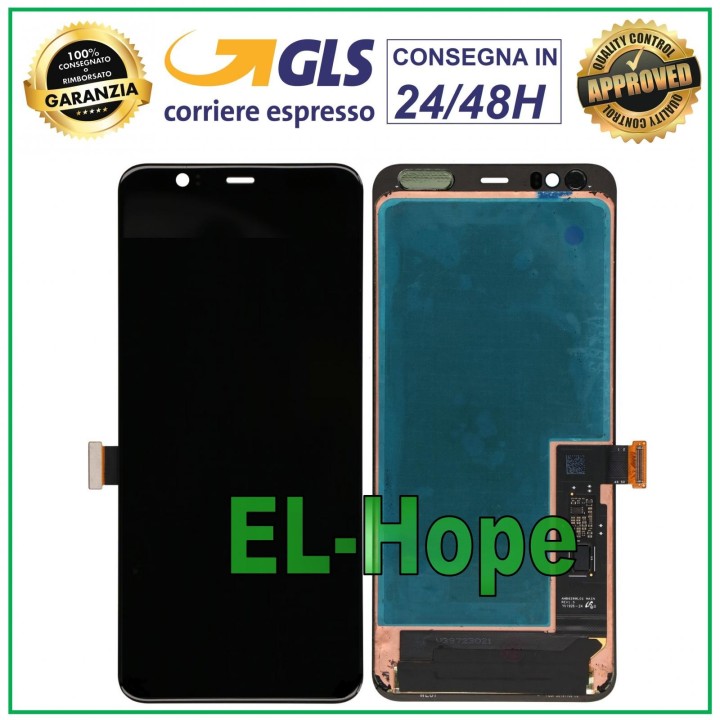 OLED LCD DISPLAY FOR GOOGLE PIXEL 4XL 4 XL G020J TOUCH SCREEN BLACK GLASS SCREEN