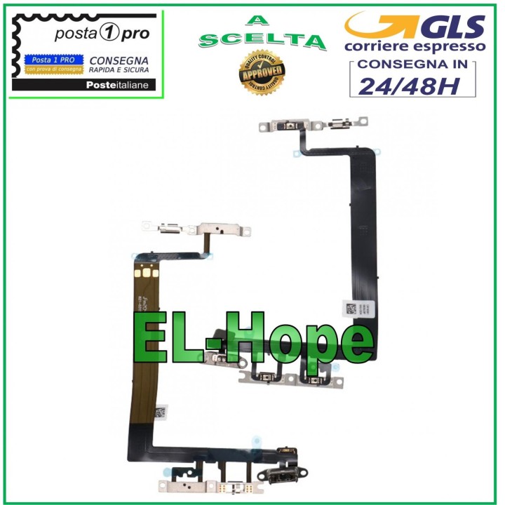 Power On/Off Button Flex Cable for Apple iPhone 13 Volume Mute Side