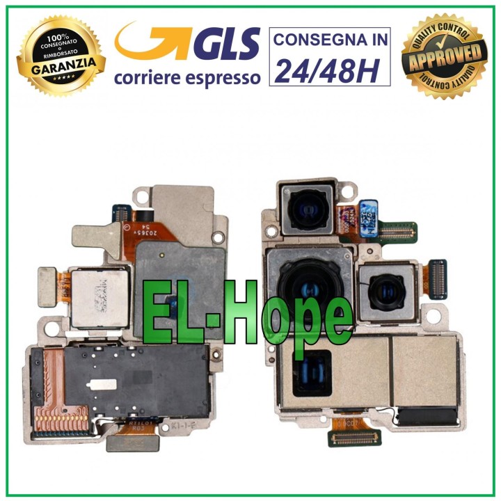 COMPLETE REAR CAMERA KIT SAMSUNG GALAXY S21 ULTRA SM-G998B BACK CAMERA