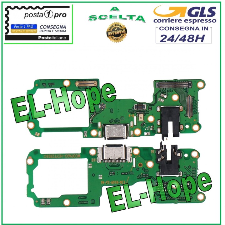 CHARGING CONNECTOR FOR OPPO A94 4G CPH2203 + MICROPHONE CHARGING DOCK TYPE C