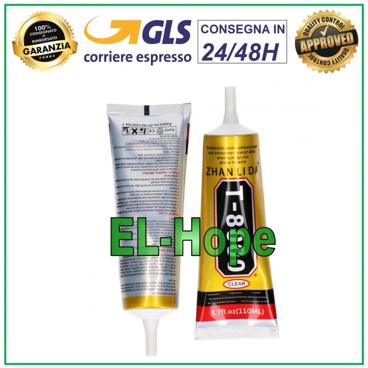 MULTIPURPOSE ADHESIVE GLUE T-8000 110ML SMARTPHONE TOUCH DISPLAY REPAIR