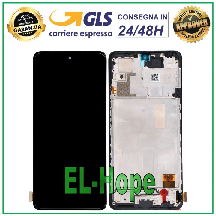 TOUCH DISPLAY + LCD OLED FRAME FOR XIAOMI REDMI NOTE 10 PRO M2101K6G /10 pro MAX