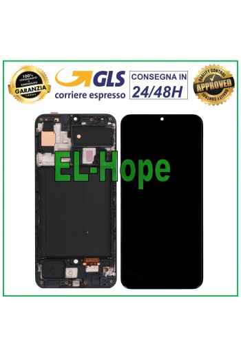 TFT LCD DISPLAY FOR SAMSUNG GALAXY A50 SM A505F TOUCH SCREEN GLASS FRAME