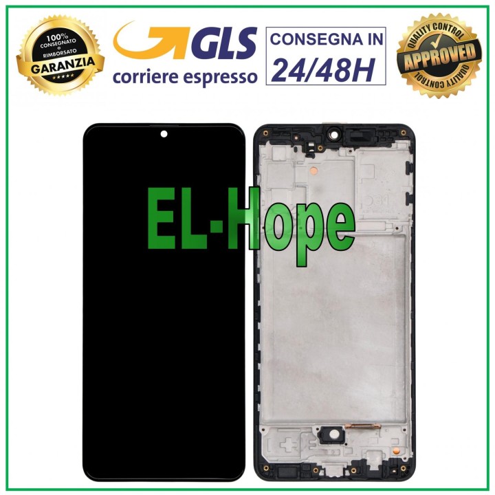 TFT LCD DISPLAY FOR SAMSUNG GALAXY A31 SM-A315F TOUCH SCREEN ASSEMBLED GLASS